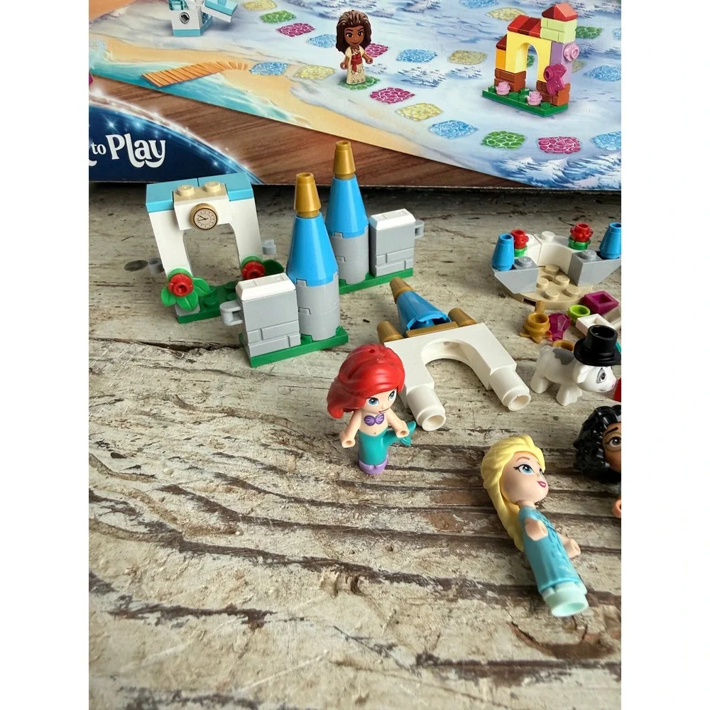 LEGO Disney Advent Calendar 2024 Set Parts Elsa Ariel Moana Mirabel Figures